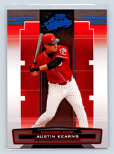 2005 Donruss Playoff AUSTIN KEARNS Blue Absolute Memorabilia Cincinnati Reds #21