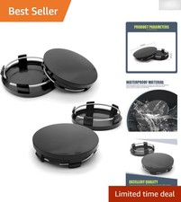4-pack Universal Wheel Center Caps - Sleek Design For Enhanced Vehicle Style