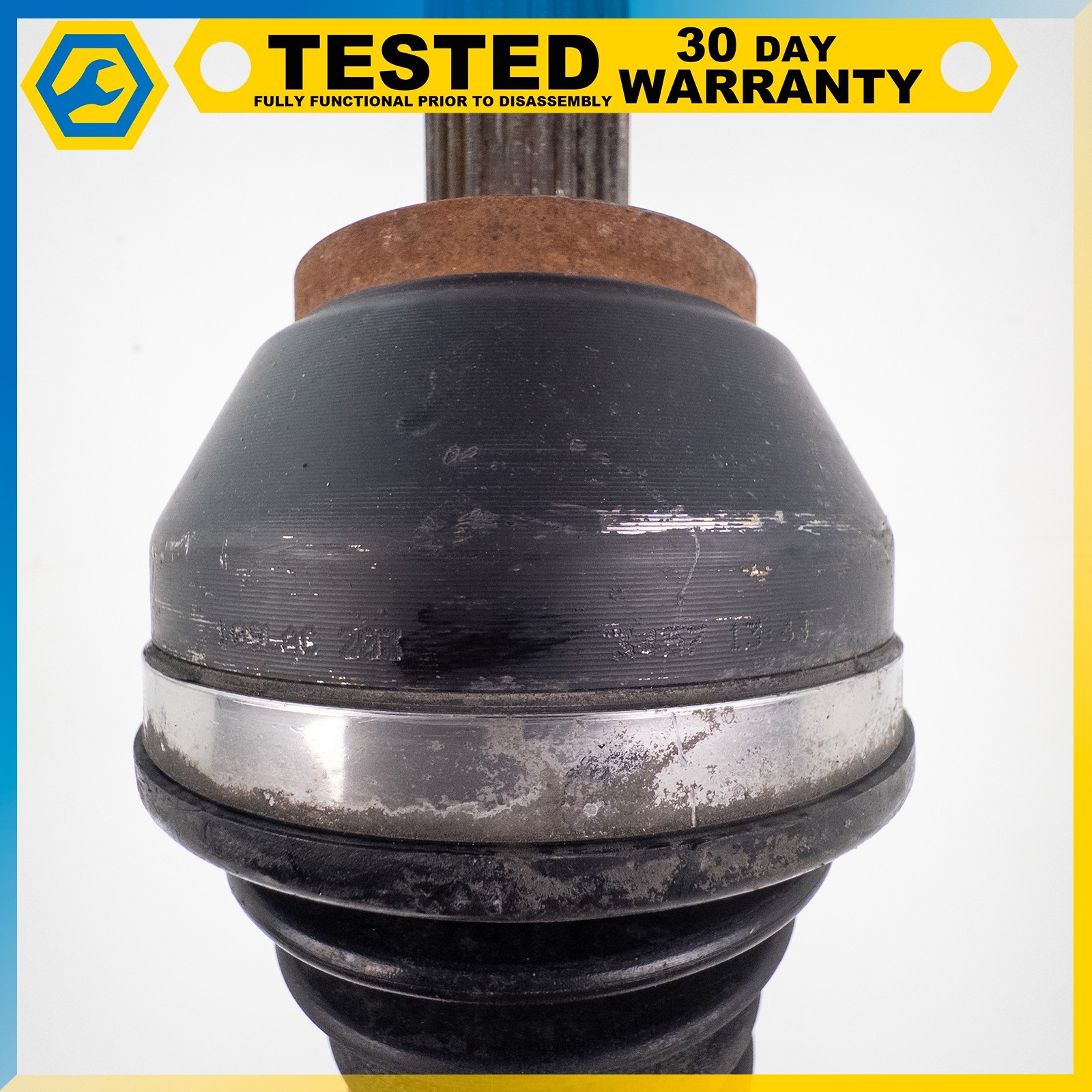 05-13 CHEVROLET CORVETTE C6 XLR REAR LEFT AXLE HALF SHAFT UNIVERSAL JOINT OEM