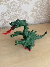 Playmobil Ritter 3840 grüner Drache Figur Fabeltier Spielzeug
