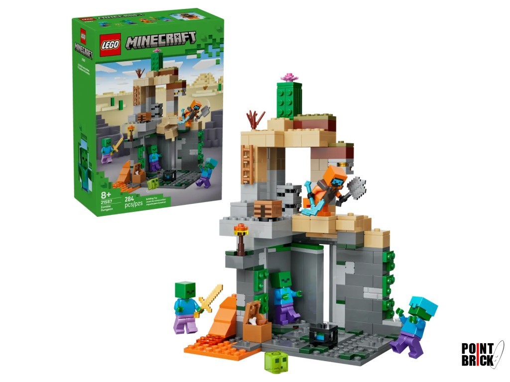 21587 LEGO Minecraft Prigione Zombie, Giochi di costruzione - Immagine 8