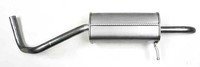 Vegaz EndschalldäMpfer Hinten (VS-437AT) FüR Skoda Fabia II I VW Polo Seat