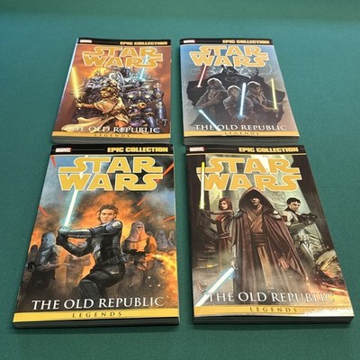 Star Wars The Old Republic Epic Collection All Volumes! OOP Signed! First Print!