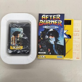 Sega Super 32x Soft Afterburner Complete Used