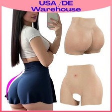 Silicone Panties Butt Lift Hip Enhancer Open Shift Pants 1.6cm Thickness Pad