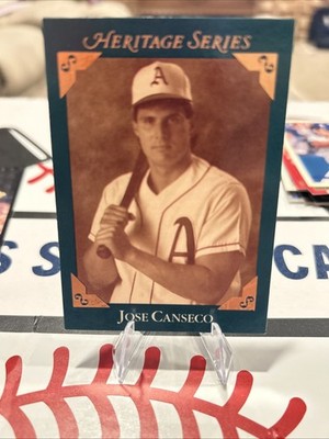 Jose Canseco 1992 Leaf Studio Heritage Series #BC4! 2 Card Min! See Description!