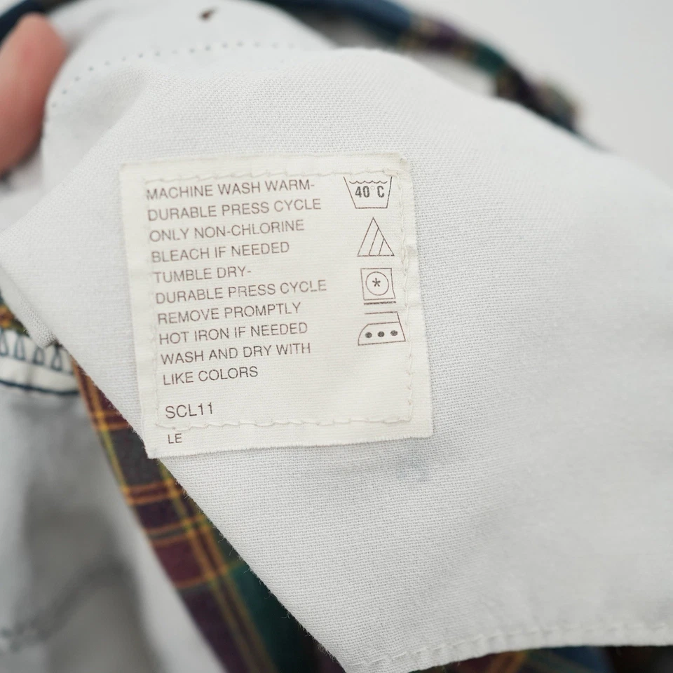 Pantalones cortos de algodón a cuadros Dockers Foto 3 de 4