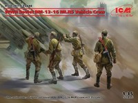 ICM 35648 1/35 Wwii Sowjet BM-13-16 Mlrs Fahrzeugbesatzung Bausatz