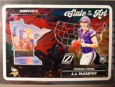 J.J. McCarthy #24 Prices | 2024 Panini Zenith State of the Art