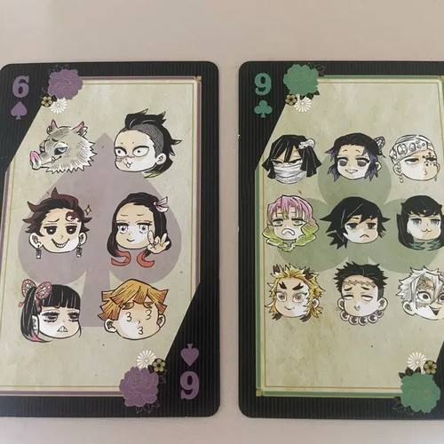 Demon Slayer Oni 12 Coaster + Muzan Badge Set