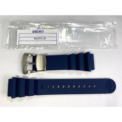 R02Y012J0 Seiko Prospex 22Mm Genuine Silicone Band Navy For Srpa83Jc/4R36-05V0 N