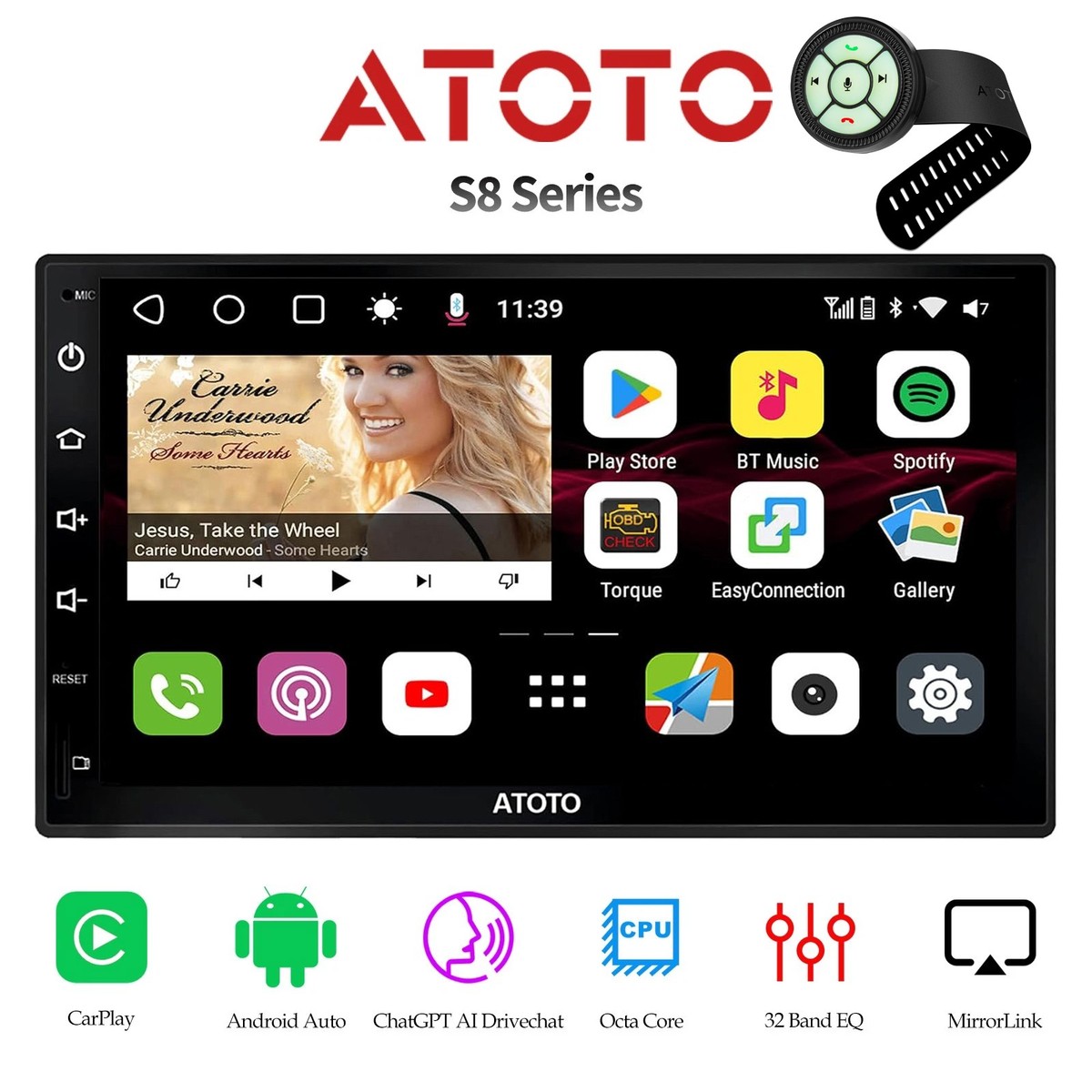 ATOTO s8 pro Androidカーナビ 7inch ETC付 【公式通販】