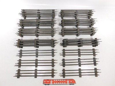 30x Märklin Spur 0 3620 D Blech Gleis 26 cm für elektrischen Betrieb #DZ535-3