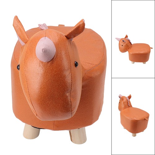 ⊹Cute Animal Footstool With Soft Padded Cushion And Prevent Slip Feet Small - Picture 20 of 24