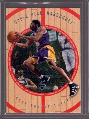 KOBE BRYANT 1998 99 Upper Deck Hardcourt #8-G Los Angeles Lakers