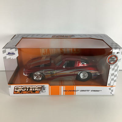 NEW 2022  Jada Big Time Muscle -  1963 Chevy Corvette Stingray 1/24 Drag Car.