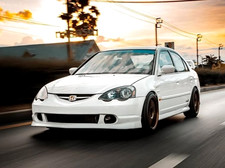 Jdm 01-03 Championship White H Emblem Grille Rare Honda Integra Dc5 Acura Rsx