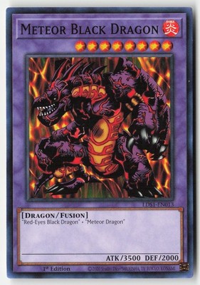 Yugioh - Meteor Black Dragon LDS1-EN013 1st Edition - Legendary Duelists: Season