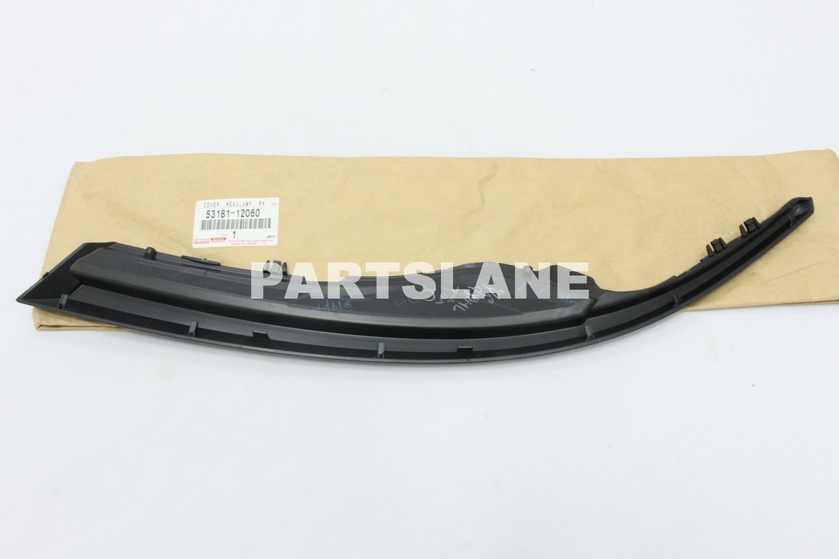 53181-12060 Toyota Cover Headlamp RH 5318112060 Genuine OEM Part