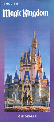 Walt Disney World Magic Kingdom Guidemap Mai 2023 **NEUWERTIG**