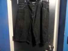 Indigo 30 Men's Vintage Jean Shorts Size 42 Blue Baggy Denim Y2K Hip Hop