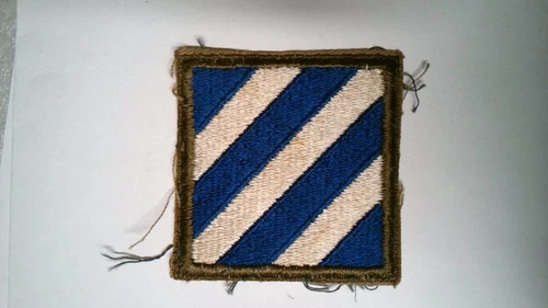 MILITARY PATCH WW2 ERA US ARMY 3RD INFANTRY DIVISION HARDER FIND