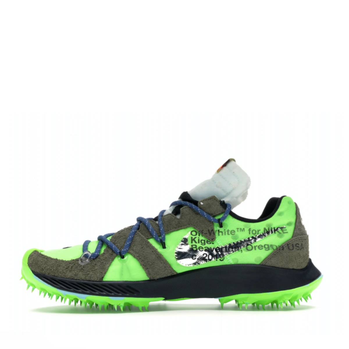 Nike Off-White Zoom Terra Kiger 5 Electric Green CD8179-300 Size 10.5M/12W DS OG Size 7 - Nike Air Zoom Terra Kiger 5 Off-White CD8179-100  main image 3