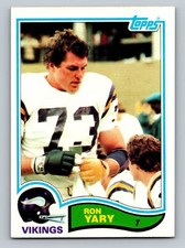 1982 Topps #402 Ron Yary   Minnesota Vikings