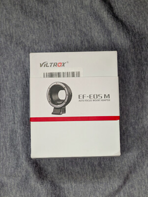 VILTROX EF-EOS M Lens Adapter Electronic Auto Focus Converter Canon EOS EF/EF-S 