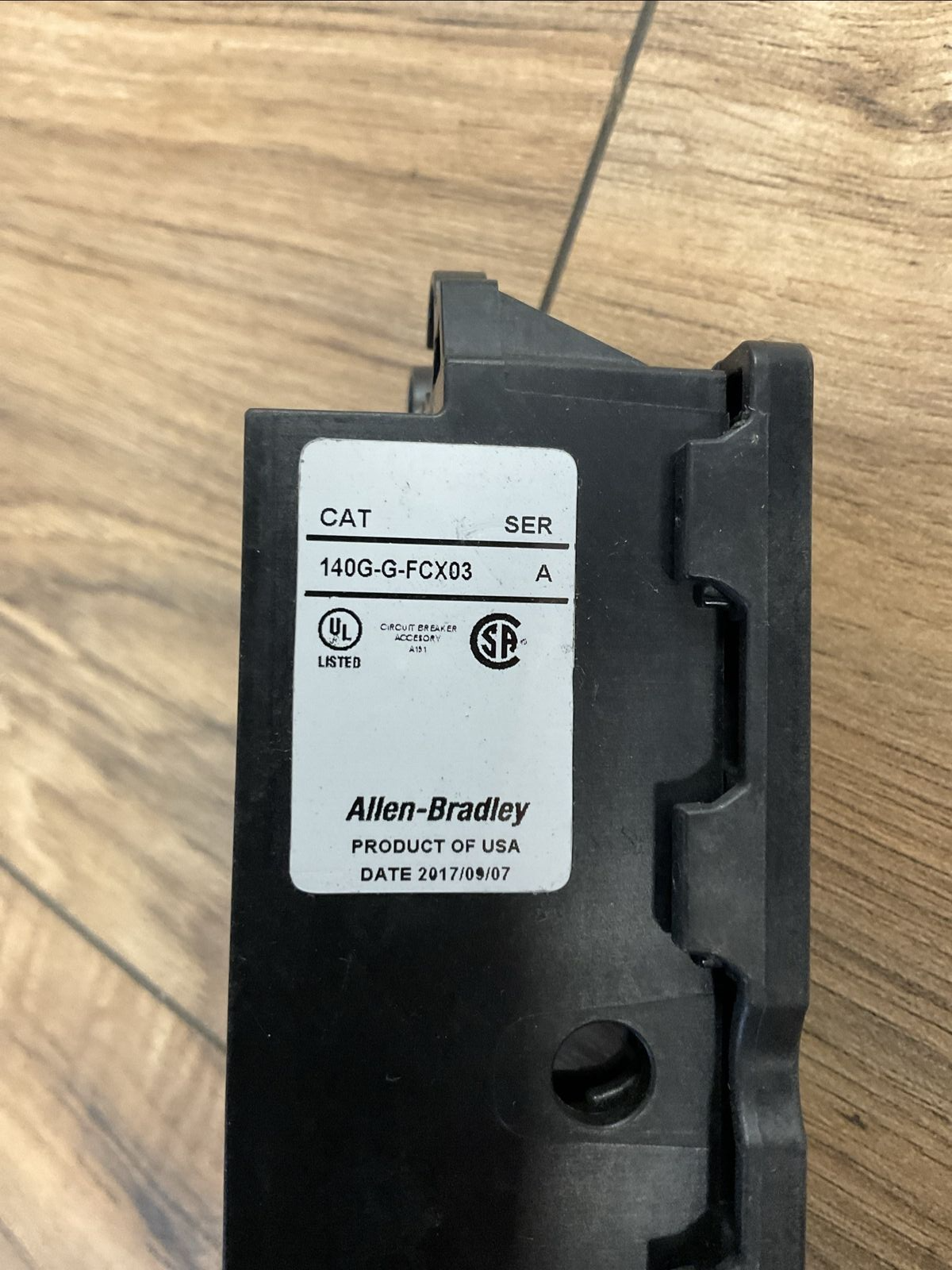 ALLEN BRADLEY 140G-G-FCX03 SER A FLEX CABLE OPERATOR MECHANISM | eBay