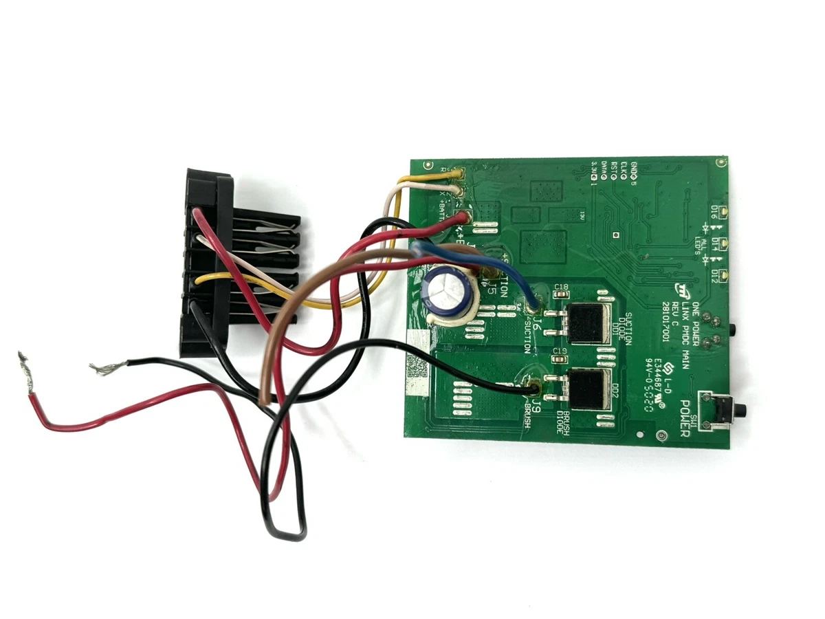 Scheda Madre (PCB) Per Aspirapolvere Hoover UH74205 / UH74210 / UH74215 / UH74220 - Usato