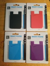 GiftCraft Smart Phone Adhesive Pocket, 4 colors to chose from
