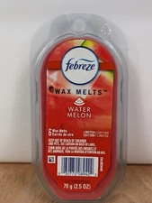 Febreze 6 Piece Wax Melts Water Melon Air Freshener 2.5oz Limited Edition 