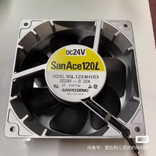 Sanyo 9GL1224H103 12038 DC24V 0.22A 12CM Silent Cooling Fan