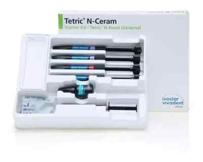Ivoclar Tetric N Ceram Starter Kit Nano Hybrid Composite Material Free II Ship