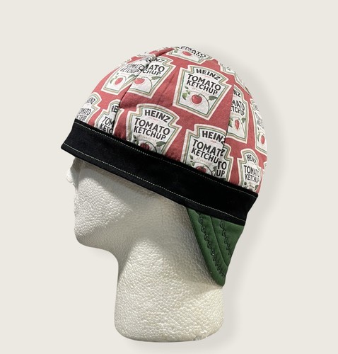 Welding Hat. Heinz Ketchup 7 1/2” Short 