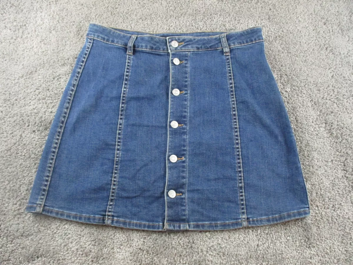 Cotton clearance jean skirt