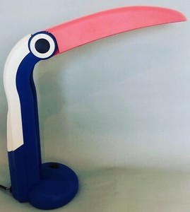 Vintage Antique Lamp Articulated Bird Tucan Toucan Ebay