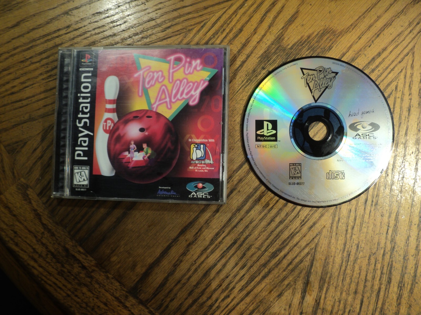 Ten Pin Alley(Playstation,  1995) Complete