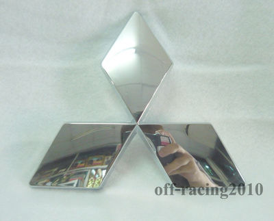 FOR MITSUBISHI TRITON/PLUS L200 PICK UP CHROME FRONT LOGO EMBLEM GENUINE GENUINE