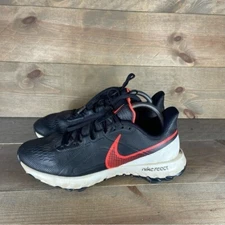 Nike react infinity pro Mens size 8 golf cleats black red athletic sneakers