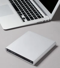 Archgon Aluminum External USB DVD CD Drive for Apple MacBook Air, Pro, iMac, PC