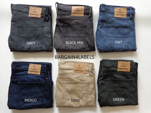 Mens Ex M\u0026S SLIM FIT Stretch Jeans 