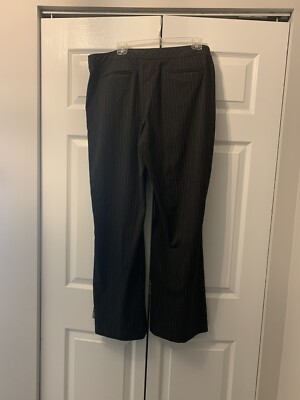 Pantalon Noir Ann Taylor Taille 14 – Coupe Droite Pour Le Travail – Occasion
