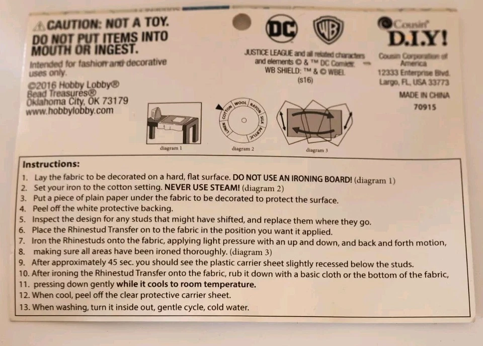 Aplique de diamantes de imitación Iron On Rhinestuds 6,5" Wonder Woman dorado y negro Foto 2 de 2