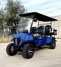 Electric Golf Cart 2, 4, or 6 Seats Golf Buggy Durable Sports Equipment Vehicle