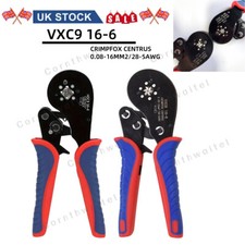 0.08-16mm² Ferrule Terminal Hand Wire Cord End Crimper Crimp Crimping Tool Plier