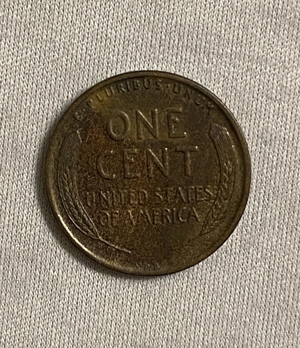 1909 VDB  Lincoln Wheat Penny AU