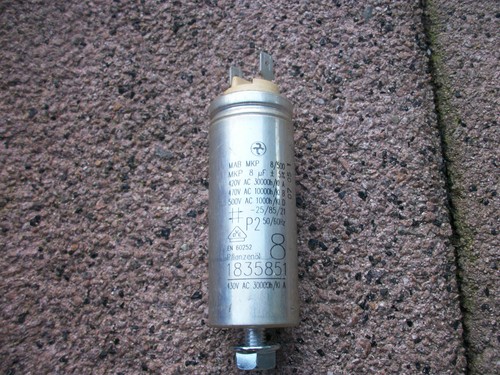 Nr 38 Kondensator 10uF MP 1663720 Miele  Trockner Waschmaschine