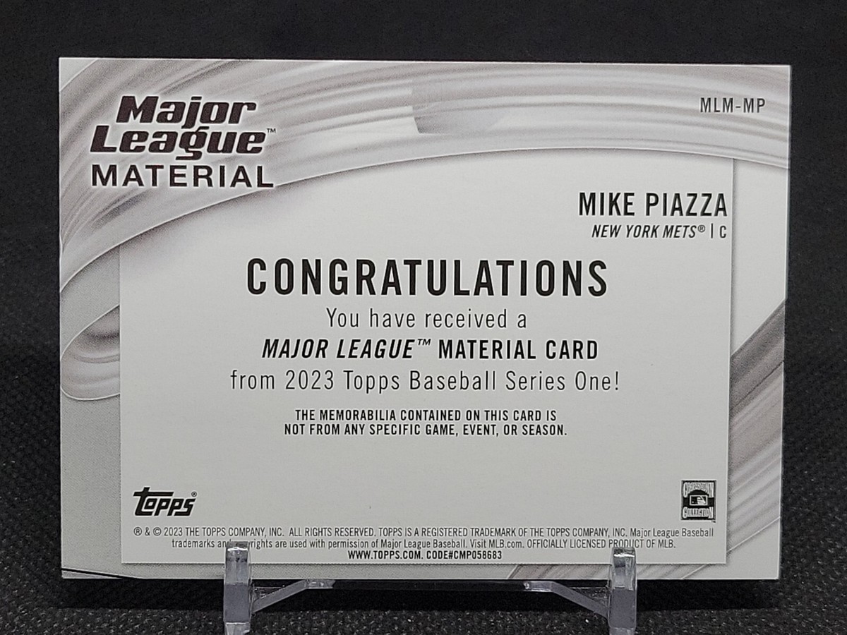 2023 Topps Major League Materials #MLMMP Mike Piazza | eBay